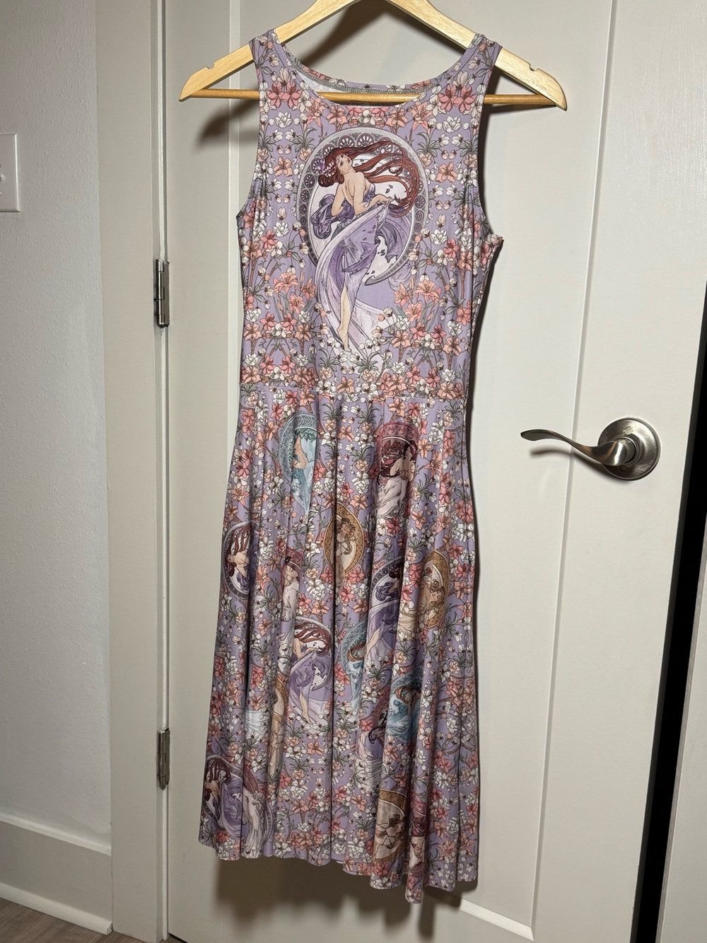 BlackMilk Mucha The Arts Princess Midi Dress - Size S (Rare / Vaulted)
